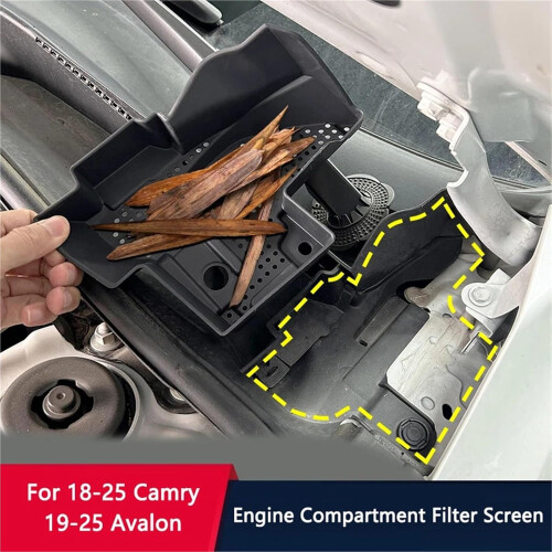 Engine Dustproof Filter Screen For Toyota Camry 2018, Avalon 2019 Engine Compartment Cover Keeps Debris Out 2