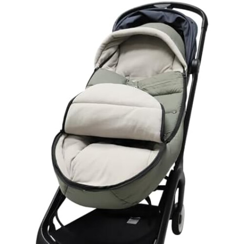 Footmuff Universal Pram And Stroller Liner Waterproof Windproof Fits All Strollers 2