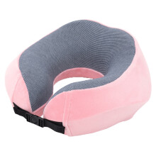 Oreiller de voyage en mousse à mémoire de forme, design ergonomique offrant un soutien optimal pour la nuque, tissu respirant et rafraîchissant