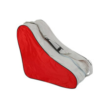 Mesh Tote Bag For Ice Skates, Roller And Inline Skates, Capacity, Heavy Duty Handles For Easy Carrying Red