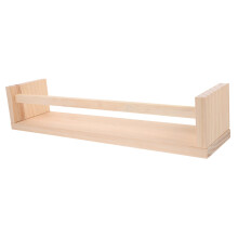 Floating Wall Shelf, Kids Room Storage, Nursery Decor, Easy To Install, Natural Wood Finish