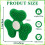 StPatricks Day Sensory Spinner Toy Texture Clovers Rotating 3