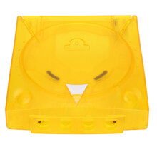Compact Lightweight Replacement Shell for Sega Dreamcast Dc Console,Transparent Retro Material Shock Absorbing Translucent Plastic Housing Easy To
