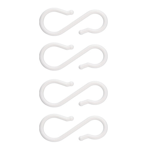 No Damage Plastic S Hooks Adhesive Wall Hooks For Kitchen-M
