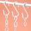 No Damage Plastic S Hooks Adhesive Wall Hooks For Kitchen-M 6