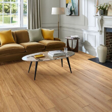 (1.805 m² / Pack, Brown 45 Brushed & Lacquered Brown) Chene 20mm Engineered Wood Flooring