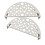 Fish Tanks Cave Decoration Artificial Hideaway Underwater-White 1