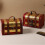 Multipurpose Sturdy Wood Suitcases-Coconut Brown Style A 6
