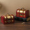 Multipurpose Sturdy Wood Suitcases-Coconut Brown Style A 5