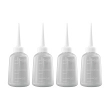4pcs Sturdy Glues Dispenser Nozzle Bottle Plastic Squeeze-150ml