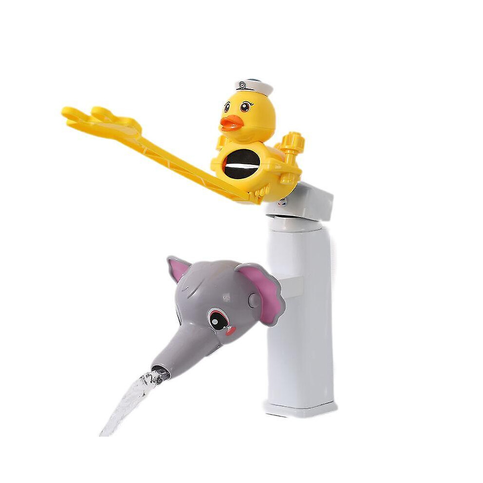 Elongated Design Faucet Handle Extender, Easy To Operate Sink Spout Extender for Toddlers, Ensures Safe & Convenient Hand Washing with Multi-Angle