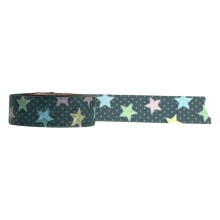 Colorful Star Decorative Tape Scrapbooking-Black bottomed stars