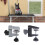 Pince de Support pour Table de toilettage, Clip de bras-Argent 3
