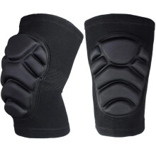 Knee Pads For Sports, Volleyball Knee Pads, AntiSlip Breathable Knee Sleeve  Soft Padding, Size M, Black