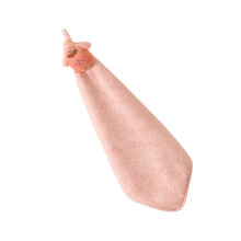 Serviettes à main pour enfants à motifs amusants,-Rose