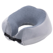 Oreiller de voyage pour la nuque, conception ergonomique pour un confort optimal en vol, soutien cervical adaptatif en mousse à mémoire de forme,