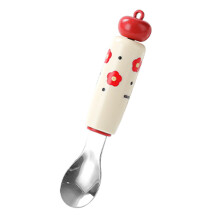 Fouet à main de cuisine ergonomique avec poignée-cuillère
