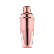 Stainless Steel Bartenders Shaker For Mixing-Rose Gold 550ML