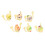Mini-Fingerpuppen, Streich-Monster, 2