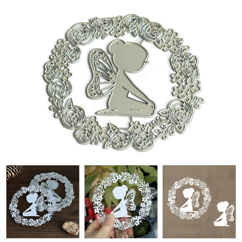 Aile de papillon fille décorative découpée pour Scrapbooking 1