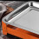 Plateau résistant à la chaleur de conservation de-couleur orange 7