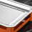 Plateau résistant à la chaleur de conservation de-couleur orange 6