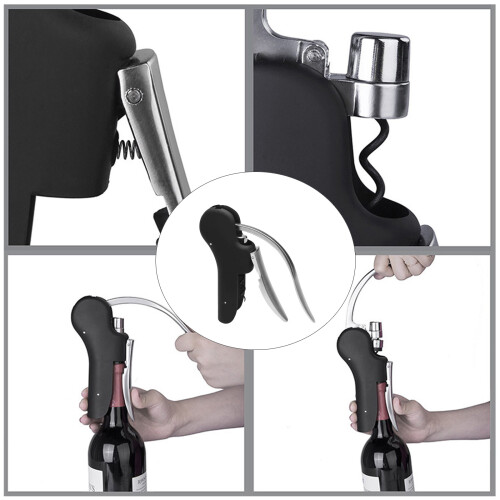 Multipurpose Bottle Opener with Foil-Red goose head bottl 2