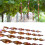 Weather Prevent Reflective Bird Scarers Wind Spirals-Green 4