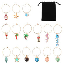 Beach Themed Drink Markers Easy To Gift For All Occasions Beach Themed