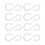 No Drill Plastic S Hooks Adhesive Wall Hooks for Kitchen-S 1