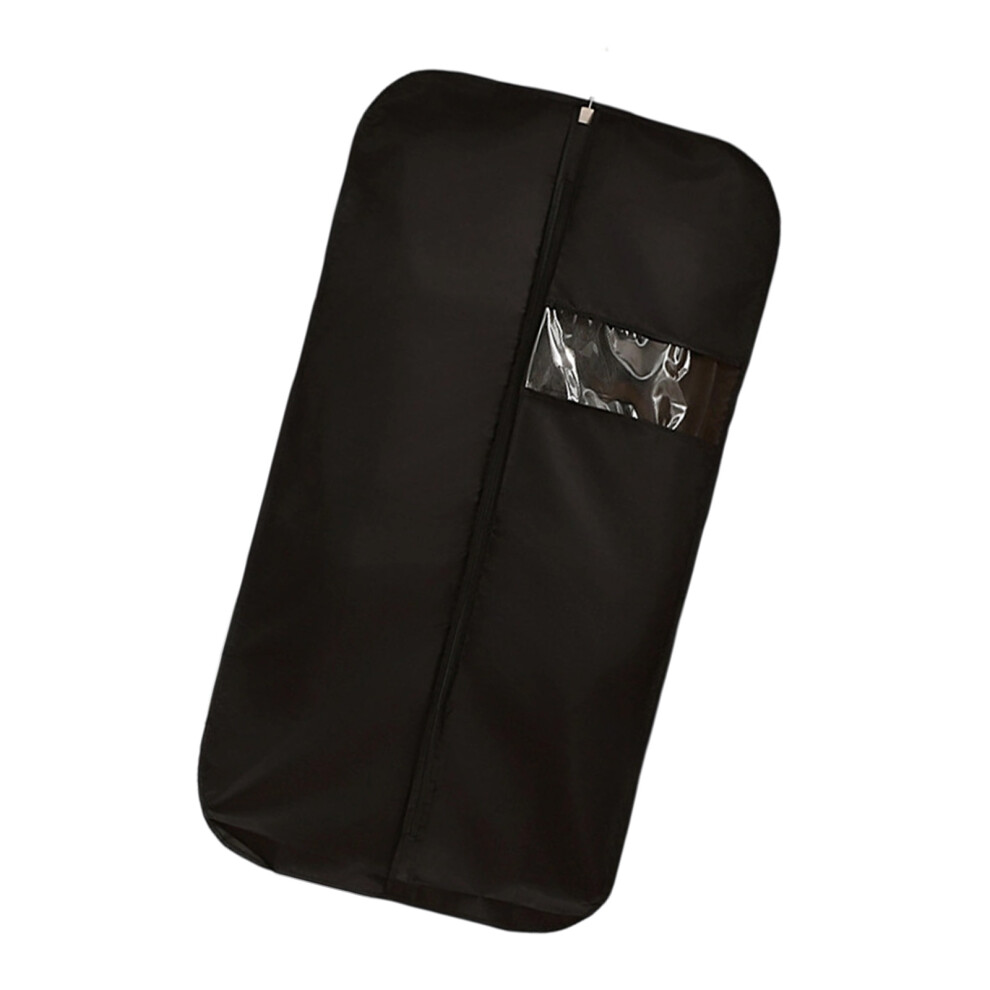 Transparent Waterproof Hanging Garment Bag Dust-Black 60X110cm 7704000566902