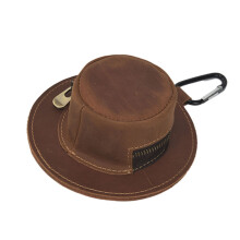 Leather Bag Organiser Change Holder with Zippers Faux-brown