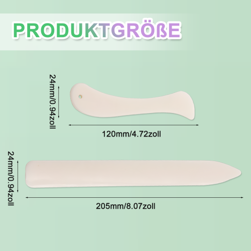 Crafts Supplies: Elegant Bone Folder, Paper Creaser for Professional Card Making, Smooth Surface Ensures Precise Scoring Without Damage 1
