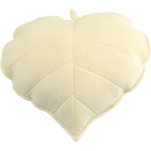 Coussin décoratif en forme de feuille, tissu de haute qualité avec design tridimensionnel, coussin de sol moelleux et confortable, coussin de