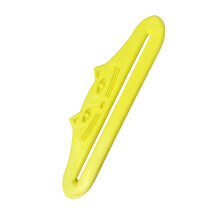 Adjustable Flows Cats Snacks Squeezer Food Grade Plastic-Yellow