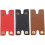 PU Leather Razor Blade Cover with Shock Absorbing Interior and Secure Button Closure, Brown 5