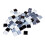 DIY Ceramic Glass Small Tiles Decorative Ceramic-color 10 set 1