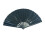 Durability PVC Reflective Folding Fan For Stage Artists-Model B 1