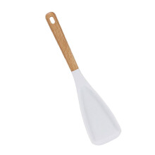 Wooden Handle Silicone Spatula Scratch Resistant Spatula For-1