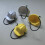 Mini casque rigide réglable pour petites marionnettes-Blanc 7