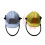 Mini casque rigide réglable pour petites marionnettes-Blanc 4