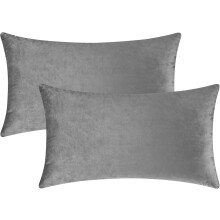 Housse de coussin décorative en velours premium, élégante et confortable, fermeture éclair invisible pour une utilisation facile, douce et