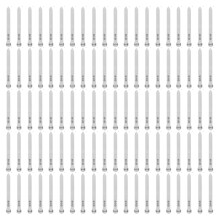 Bandes de pattes de volaille numérotées, pour-Blanc