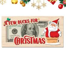 Santa Money Clip, Christmas Cash Holder, Slim Lightweight Card And Cash Clip, Gift For Family