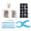 476Pcs Assorted Size Safety Eye and Noses With Washer and-Blue 1