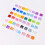 DIY Ceramic Glass Handmade Decorative Ceramic Tile-color 11 set 6