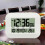 Horloge murale numérique multifonctionnelle, affichage de-Argent 7