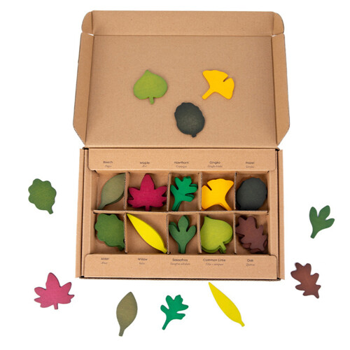 Kinder Blatt Holz Puzzles Gestaltung Sortierung