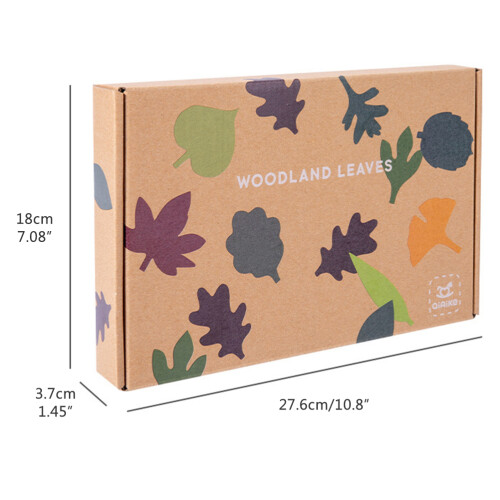 Kinder Blatt Holz Puzzles Gestaltung Sortierung 2