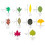 Kinder Blatt Holz Puzzles Gestaltung Sortierung 2